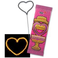 Сердечко Бенгальские огни фигурные купить в Сочи | sochi.salutsklad.ru