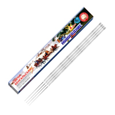Новогодние 300-4 мм. Бенгальские огни купить в Сочи | sochi.salutsklad.ru