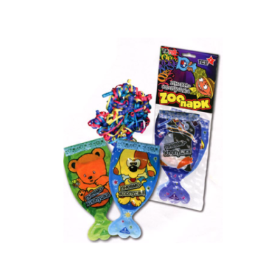 Зоопарк ТСЗ Надувная хлопушка купить в Сочи | sochi.salutsklad.ru