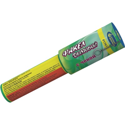 Дымовой (с чекой) зеленый Фальшфейер купить в Сочи | sochi.salutsklad.ru