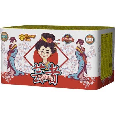 Гейша Батарея салютов купить в Сочи | sochi.salutsklad.ru