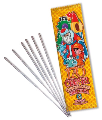 170 мм. Экстра Бенгальские огни купить в Сочи | sochi.salutsklad.ru