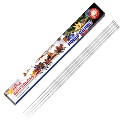 Новогодние 400-4 мм. Бенгальские огни купить в Сочи | sochi.salutsklad.ru